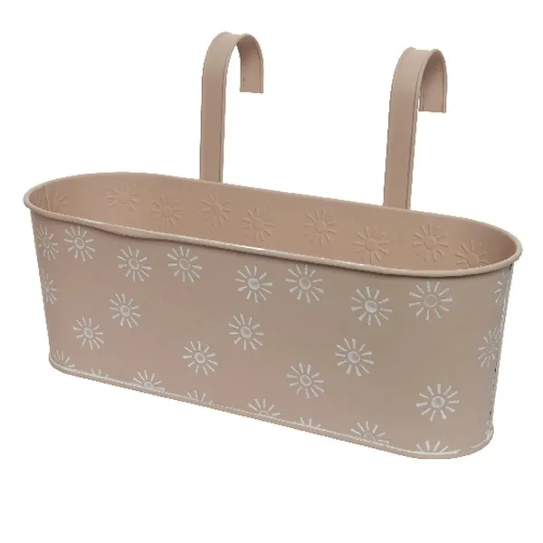 Kaemingk Einhängekasten Sonne Beige 39 cm - Metall Kaemingk Einhängekasten Sonne Beige 39 cm - Metall