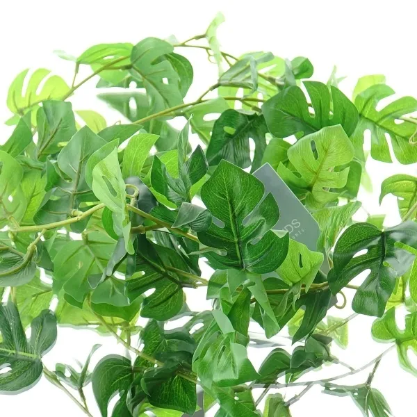 Kaemingk Fensterblatt - Monstera Grün Mini-Blatt Girlande 180 cm - Kunstpflanzen Kaemingk Fensterblatt - Monstera Grün Mini-Blatt Girlande 180 cm - Kunstpflanzen