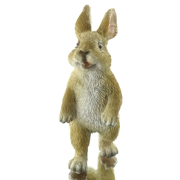 Kaemingk Hase Hellbraun stehend 9 cm - Polyresin