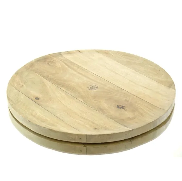 Kaemingk Kitchen Goods Teller Natur Ø 37 cm aus Mangoholz Kaemingk Kitchen Goods Teller Natur Ø 37 cm aus Mangoholz