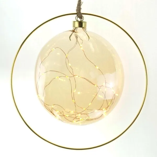 Kaemingk Micro LED Kugel Ø 26 cm 40 Lichter klassisch warm Indoor