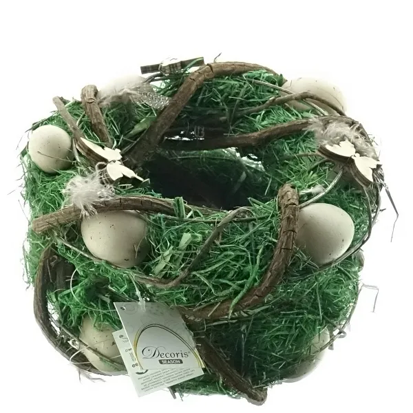 Kaemingk Osterkranz Cremeweiß Ø 25 cm