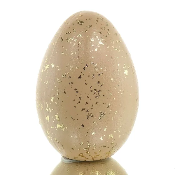 Kaemingk Osterdeko Austeller Ei - beige/gold - Kunststoff