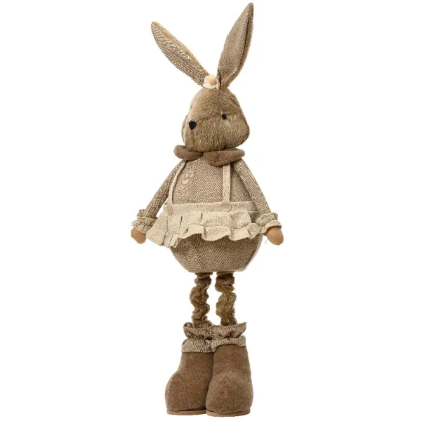 Kaemingk Osterdeko Häsin - braun/beige - Polyester