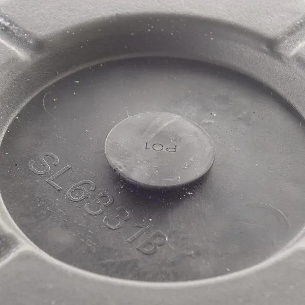 Kaemingk Pflanzgefäß Grün mit Wabenstruktur hochglänzend Ø 29,5 cm - Kunststoff