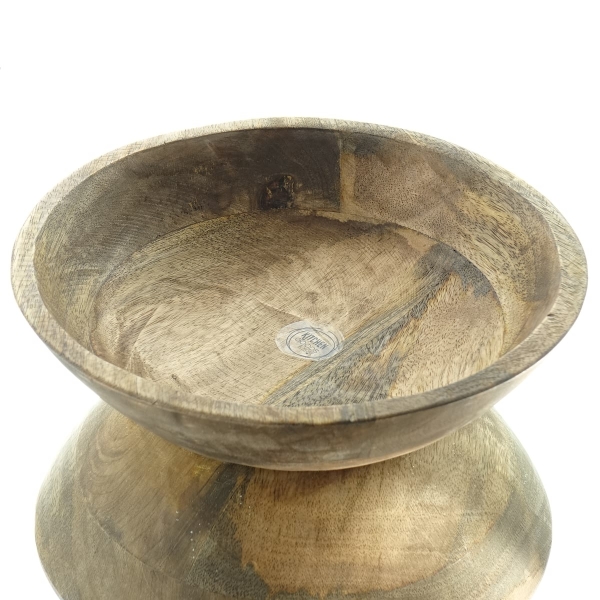 Kaemingk Schale aus Mangoholz Braun Ø 24 cm