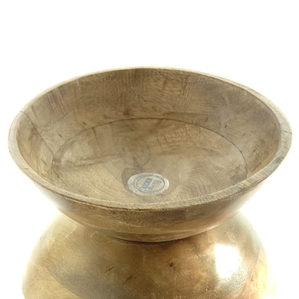 Kaemingk Schale aus Mangoholz Braun Ø ca. 20 cm