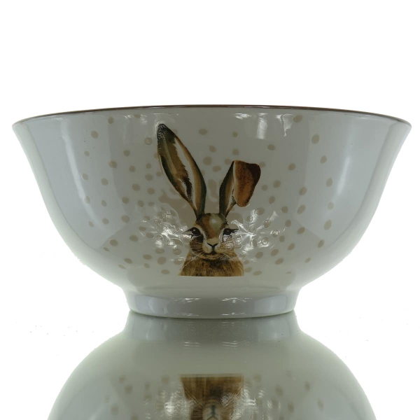 Kaemingk Schale Porzellan 15.5-H7.2 cm braun