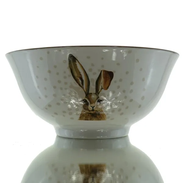Kaemingk Schale Porzellan 15.5-H7.2 cm braun