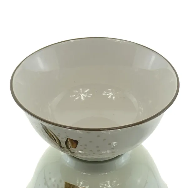 Kaemingk Schale Porzellan 15.5-H7.2 cm braun
