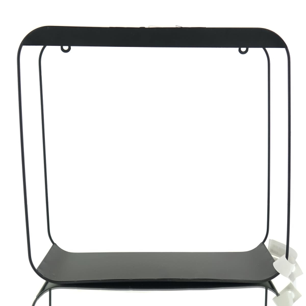 Kaemingk Solar Regalbrett Eisen L12-W37-H37 cm schwarz