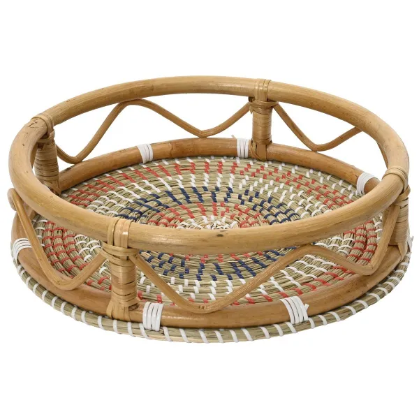 Kaemingk Tablett Seegras rund klein - Ø 35 cm