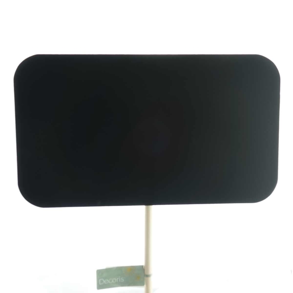 Kaemingk Tafel Schwarz rechteckig mit abgerundeten Ecken indoor & outdoor