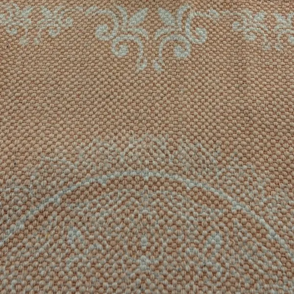 Kaemingk Tischläufer Terracotta gemustert 90 x 60 cm - Baumwolle