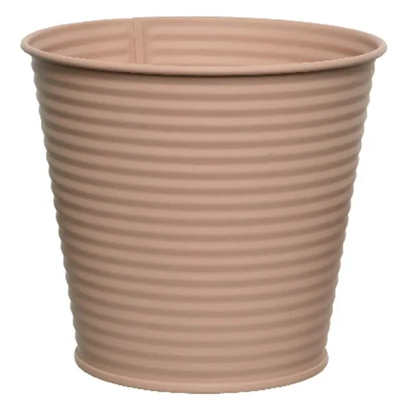 Kaemingk Übertopf Rille Soft Terra Ø 15,7 cm - Metall Kaemingk Übertopf Rille Soft Terra Ø 15,7 cm - Metall
