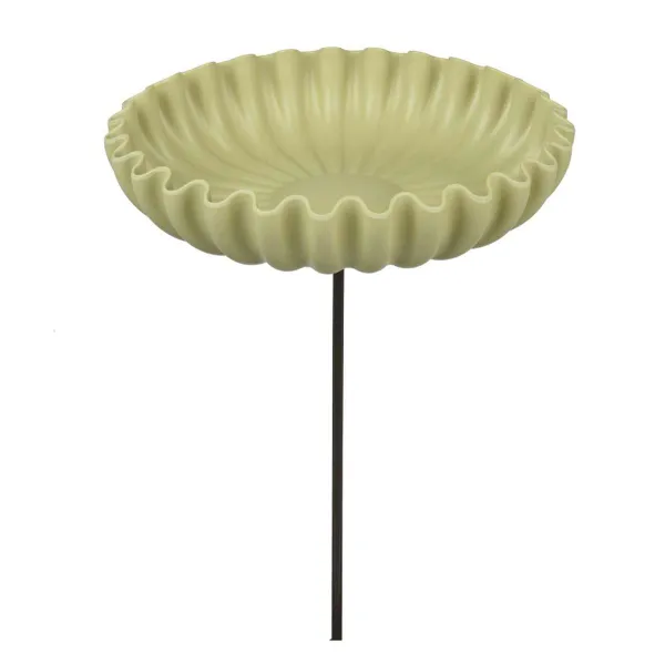 Kaemingk Vogelfutterstelle/-tränke Grün Ø 32 cm 58,5 cm - Bambusfaser & Metall Kaemingk Vogelfutterstelle/-tränke Grün Ø 32 cm 58,5 cm - Bambusfaser & Metall