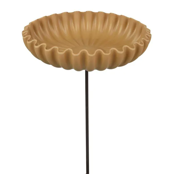 Kaemingk Vogelfutterstelle/-tränke Orange Ø 32 cm 58,5 cm - Bambusfaser & Metall Kaemingk Vogelfutterstelle/-tränke Orange Ø 32 cm 58,5 cm - Bambusfaser & Metall