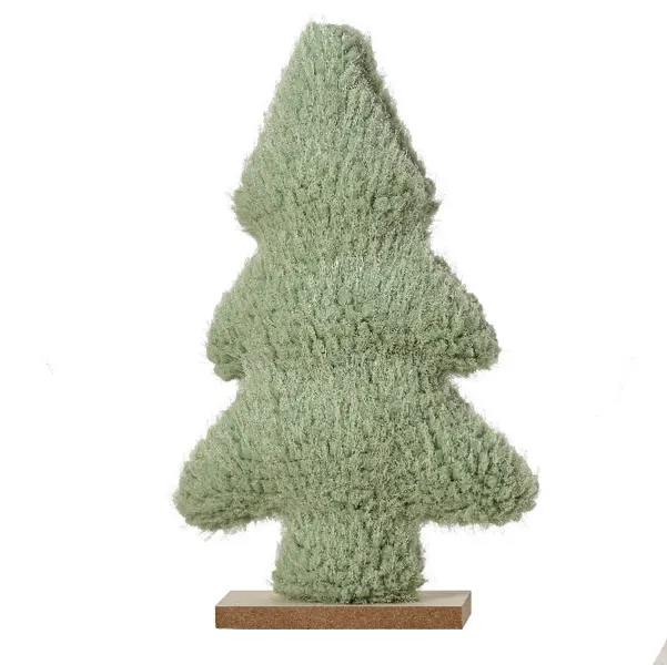 Kaemingk Weihnachtsdekoaufsteller Tannenbaum Hellgrün 23 cm - Polyester Kaemingk Weihnachtsdekoaufsteller Tannenbaum Hellgrün 23 cm - Polyester
