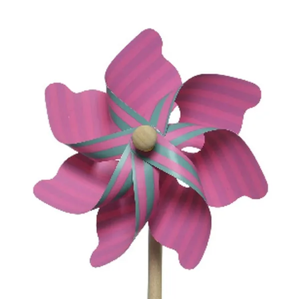 Kaemingk Windrad Pink & Grün Ø 17 cm - Kunststoff Kaemingk Windrad Pink & Grün Ø 17 cm - Kunststoff