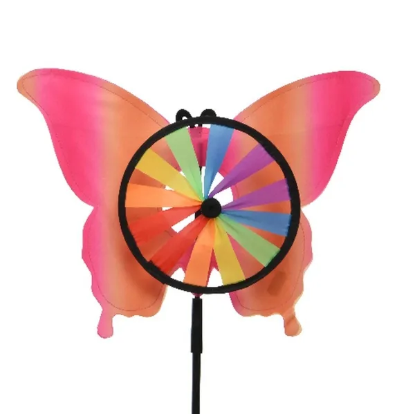 Kaemingk Windrad Schmetterling Pink & Orange Polyester