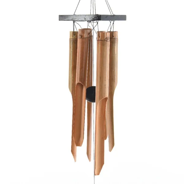 Kaemingk Windspiel aus Bambus Natur 13 x 13 x 85 cm Kaemingk Windspiel aus Bambus Natur 13 x 13 x 85 cm