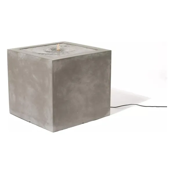 Kirschke Brunnen Barcelona Beton 44 x 44 x 44 cm
