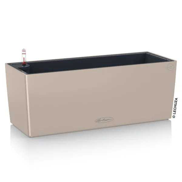 LECHUZA® Blumenkasten BALCONERA Color 50 Sandbraun All-in-One