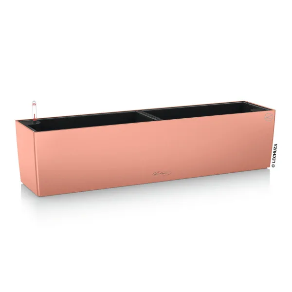 LECHUZA® Blumenkasten BALCONERA Color 80 Korallrot All-in-One