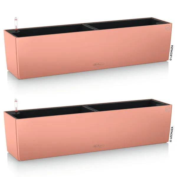 LECHUZA® Blumenkasten BALCONERA Color 80 Korallrot All-in-One x 2 LECHUZA® Blumenkasten BALCONERA Color 80 Korallrot All-in-One x 2