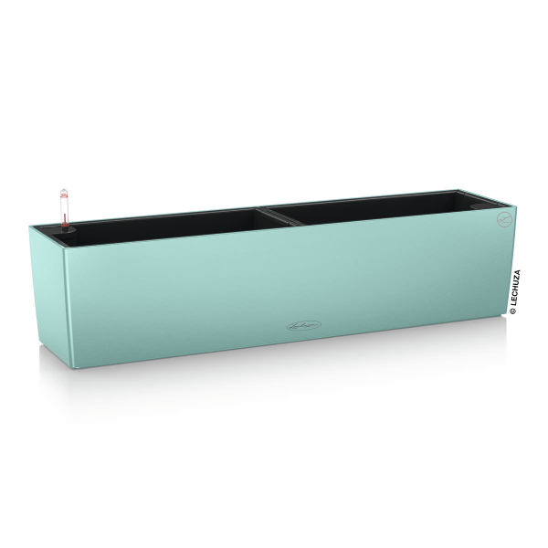 LECHUZA® Blumenkasten BALCONERA Color 80 Pastellgrün All-in-One