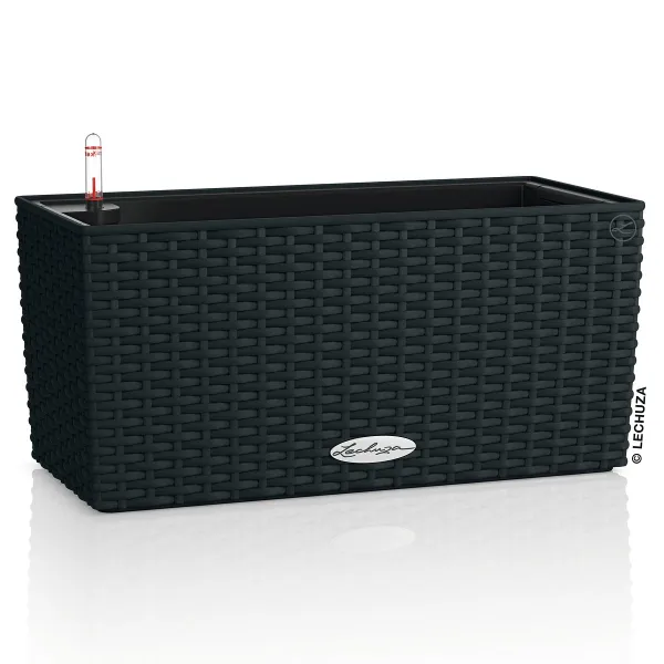 LECHUZA® Blumenkasten BALCONERA Cottage 40 Graphitschwarz All-in-One LECHUZA® Blumenkasten BALCONERA Cottage 40 Graphitschwarz All-in-One