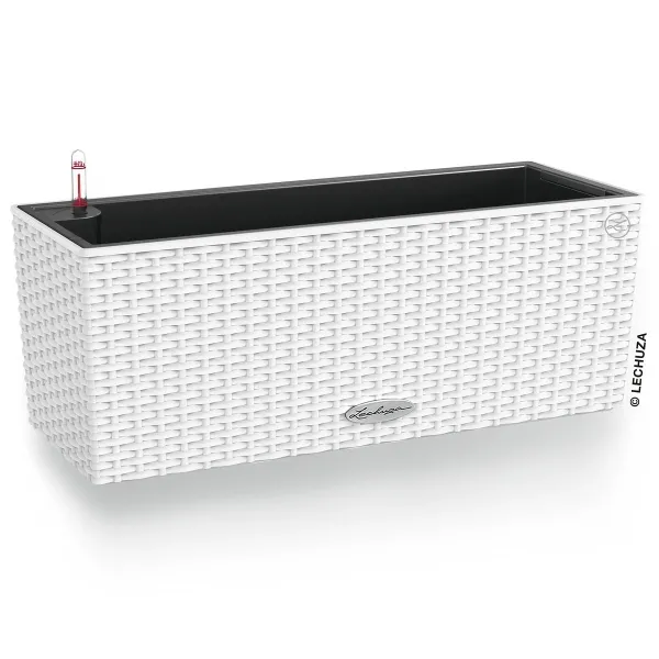 LECHUZA® Blumenkasten BALCONERA Cottage 50 Weiß All-in-One LECHUZA® Blumenkasten BALCONERA Cottage 50 Weiß All-in-One