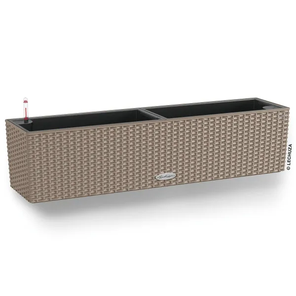 LECHUZA® Blumenkasten BALCONERA Cottage 80 Sandbraun All-in-One LECHUZA® Blumenkasten BALCONERA Cottage 80 Sandbraun All-in-One