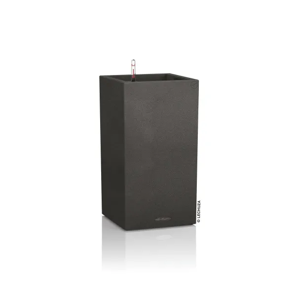 LECHUZA® CANTO Stone 40 Säule, All-in-One, graphitschwarz LECHUZA® CANTO Stone 40 Säule, All-in-One, graphitschwarz