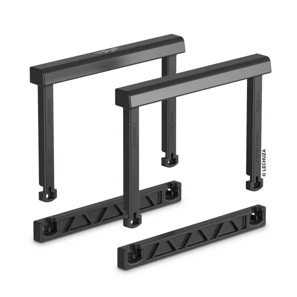 LECHUZA® Ersatzteil 2 Griffe-Sets für CUBICO 22 & BALCONERA 50 / 80