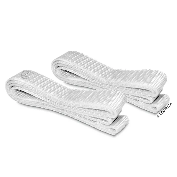 LECHUZA® Ersatzteil 2 Gurtbänder Weiß 80 cm für Balkonkastenhalterung