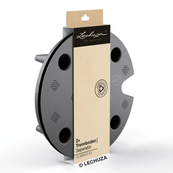 LECHUZA® Ersatzteil 2 Trennböden für CLASSICO Color 43