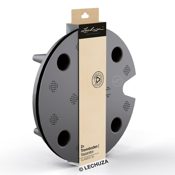 LECHUZA® Ersatzteil 2 Trennböden für CLASSICO Color 50