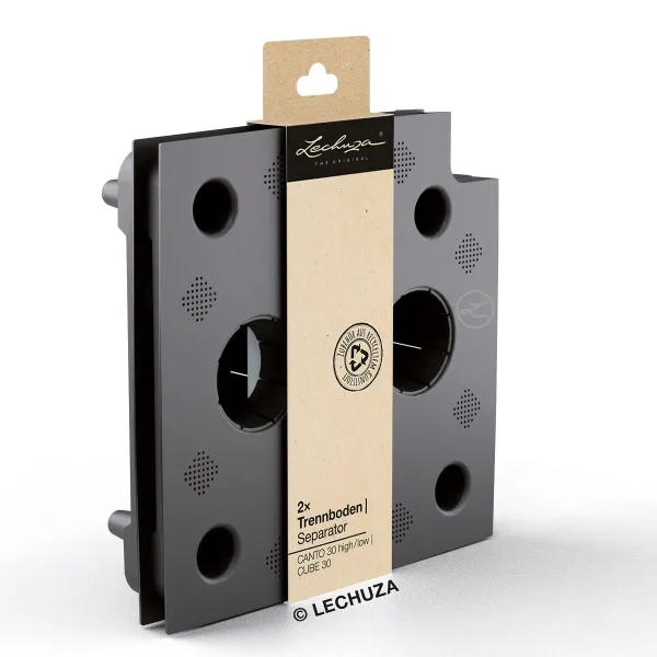 LECHUZA® Ersatzteil 2 Trennböden für CUBE 30 & CANTO 30 high / low LECHUZA® Ersatzteil 2 Trennböden für CUBE 30 & CANTO 30 high / low