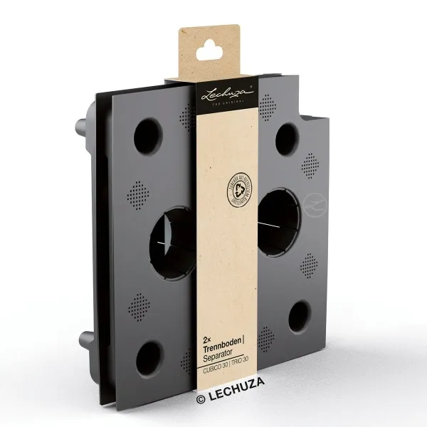 LECHUZA® Ersatzteil 2 Trennböden für CUBICO 30 & TRIO 30