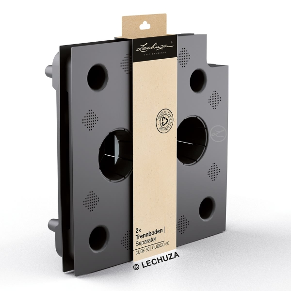 LECHUZA® Ersatzteil 2 Trennböden für CUBICO 50 & CUBE 50