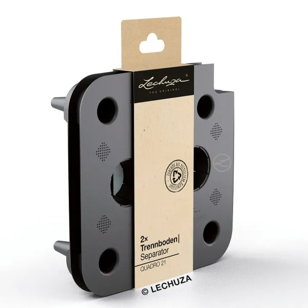LECHUZA® Ersatzteil 2 Trennböden für QUADRO 21