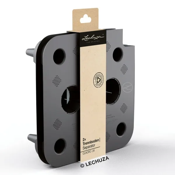 LECHUZA® Ersatzteil 2 Trennböden für QUADRO 28