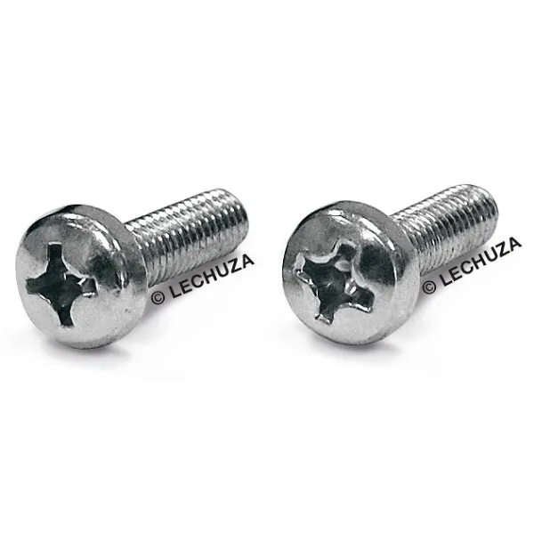 LECHUZA® Ersatzteil 4 Linsenkopfschrauben für Balkonkastenhalter CASCADA & CANTO wide