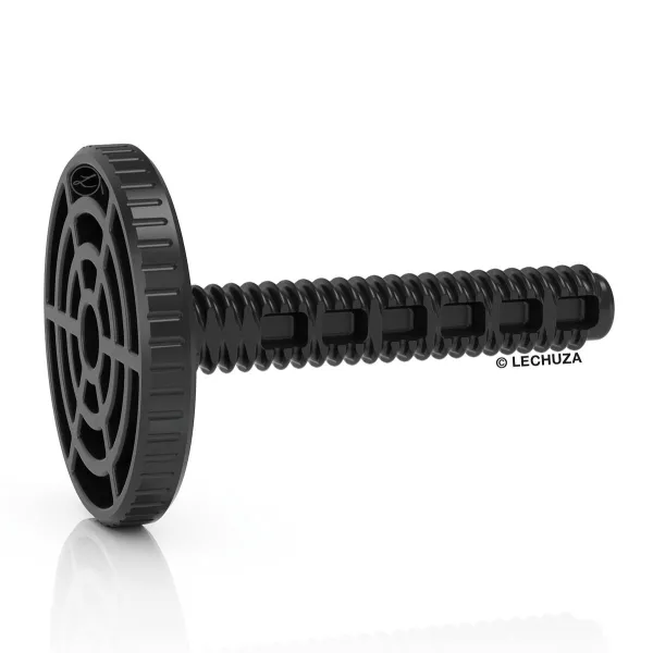 LECHUZA® Ersatzteil 4 Stellschrauben Schwarz für BALCONERA 50 / 80 CUBE Triple