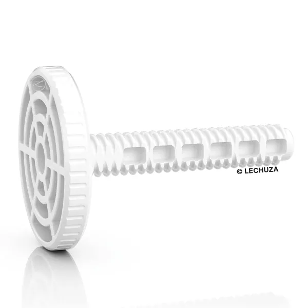 LECHUZA® Ersatzteil 4 Stellschrauben Weiß für BALCONERA 50 / 80