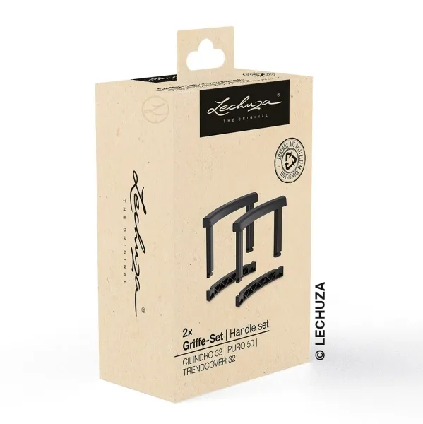 LECHUZA® Ersatzteil Griffe-Set für CILINDRO 32 TRENDCOVER 32 & PURO 50