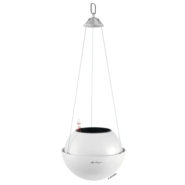 LECHUZA® Pflanzenampeln BOLA Color 23 Weiß All-in-One