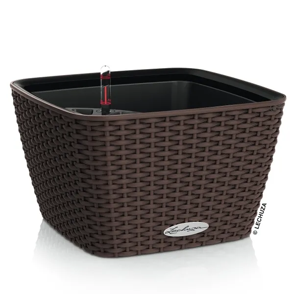LECHUZA® Pflanzgefäße BACINO Cottage 30 Mokka All-in-One LECHUZA® Pflanzgefäße BACINO Cottage 30 Mokka All-in-One