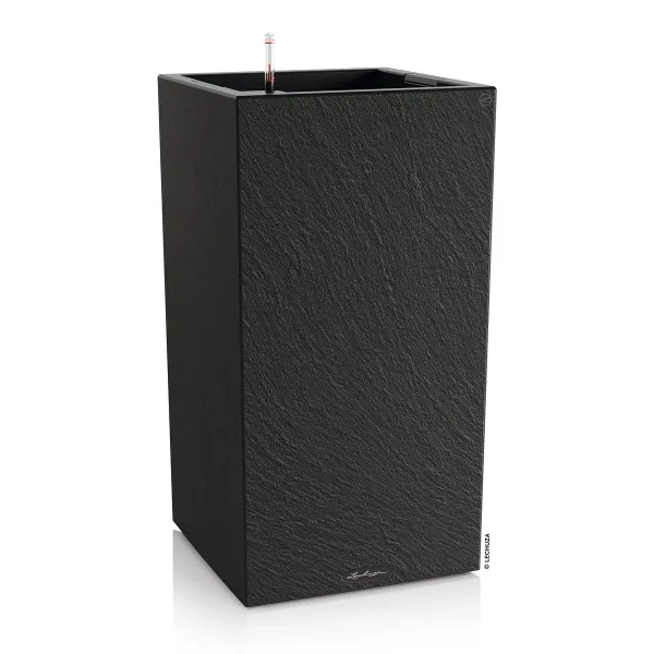 LECHUZA® Pflanzgefäße CANTO Slatestone 40 high Dunkelgrau All-in-One LECHUZA® Pflanzgefäße CANTO Slatestone 40 high Dunkelgrau All-in-One